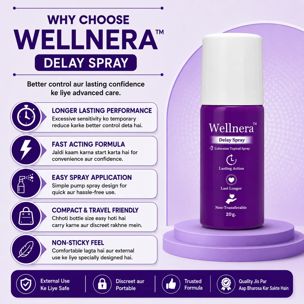 Wellnera Hinglish Infographic